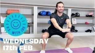 'PE With Joe 2021 | Wednesday 17th Feb'
