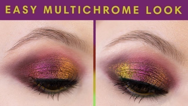 'Multichrome Monday | Easy multichrome eyeshadow look | Part 2 | Clionadh Kiln'