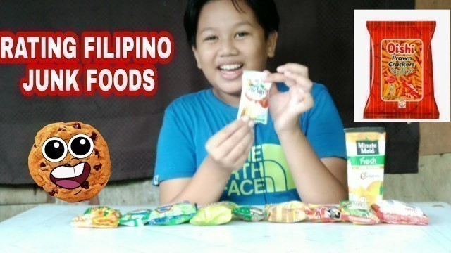 'RATING FILIPINO JUNK FOODS | DYLAN LAYGO'