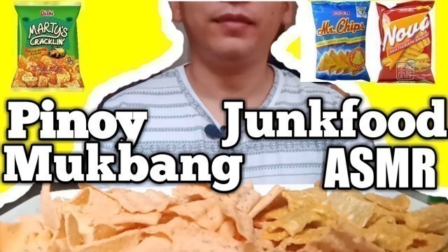 'PINOY JUNKFOOD MUKBANG + ASMR'