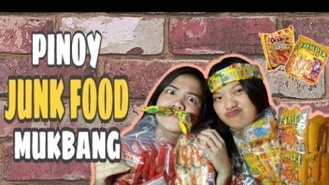 'PINOY JUNK FOOD MUKBANG | poor audio :('