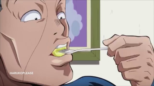 'Okuyasu eats ravioli'