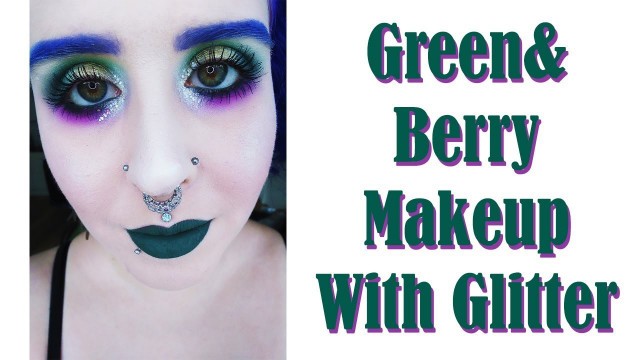 'Green & Berry Makeup Look l Morphe 35B l Slayfire Cosmetics l Clionadh Cosmetics l MakeupByAnnki'