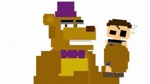 'Hot Food but its Fredbear instead of Michael Rosen - 8bit version'