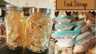 'Food Storage// Storing Food From My Haul'