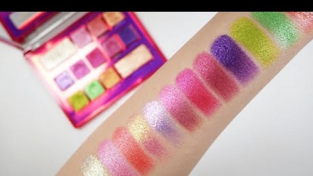 'Clionadh Cosmetics Dragon Fruit Palette Live Swatches'