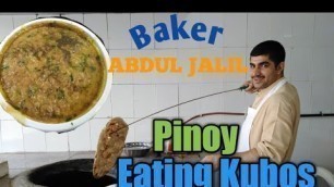 'Pinoy Eating Kubos / vlog # 11'