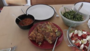 'Momma Cherri\'s kids masterclass - Spanish omelette and Chicken schnitzel.'