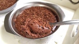 'Mousse FIT de Chocolate (Low Carb)'