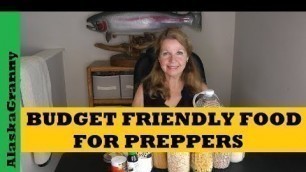 '10 Budget Friendly Foods For Preppers Prepping Long Term Food Storage Cheap Easy'