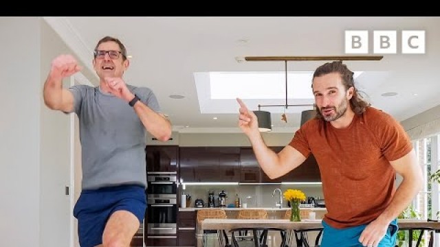 'Louis Theroux works out with Joe Wicks 