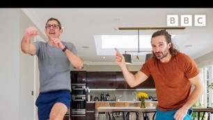 'Louis Theroux works out with Joe Wicks 