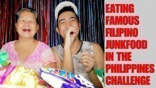 'EATING FAMOUS FILIPINO JUNKFOOD W/ LOLA (SOBRANG LAPTRIP!!!)'