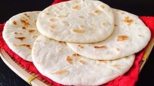 'HOME MADE KHUBUS/ARABIC FLAT BREAD/TORTILLA BREAD'