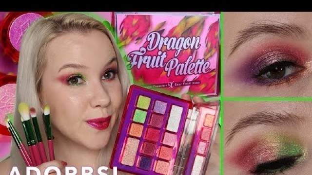 'Clionadh Cosmetics x Emily Violet Marie Dragon Fruit Collection | Swatches, and 2 looks!'