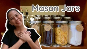 'MASON JARS | How I Use Them'