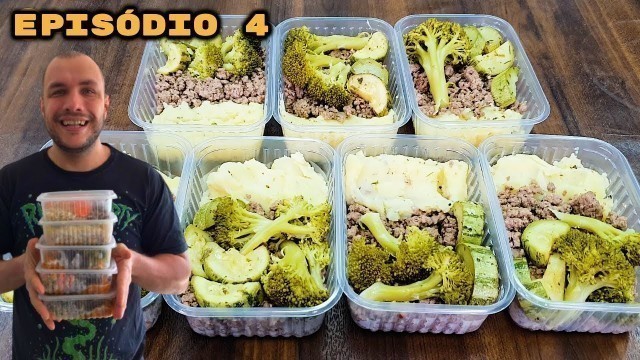 'MARMITINHA FIT SAUDÁVEL PARA SEMANA TODA | LOW CARB |  EPISÓDIO 4'