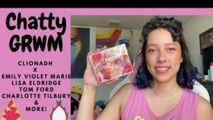 'Chatty GRWM Clionadh x Emily Violet Marie Dragon fruit Palette'