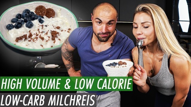 'Low Carb Milchreis in 1min - Kalorienarm, proteinreich und sättigend'