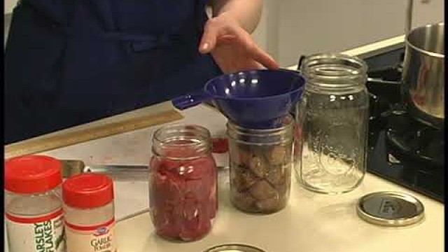 'Canning Meat in Jars'