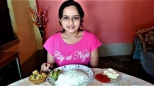 'My wish to you | I have returned with few food– rice- green jackfruit – lady’s finger curry'