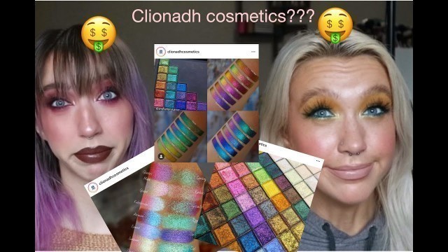 'CLIONADH COSMETICS STAINED GLASS COLLECTION REVIEW | TWINTORIALS'