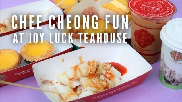 'Joy Luck Teahouse - Hong Kong Food Kiosk With Chee Cheong Fun'