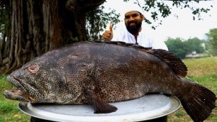 '25 Kg King Hamour Fish Biryani Recipe || Amazing Hamour Fish Biryani || Nawabs Kitchen'