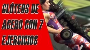 'PRINCIPIANTES/MEDIOS/AVANZADOS: GLÚTEOS DE ACERO 6 ejercicios en GYM | Gym Butt Workout'