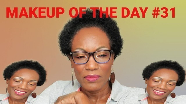 'MAKEUP OF THE DAY | CLIONADH COSMETICS EYE SHADOW | MAKEUP FOR HOODED EYES'