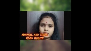 'Animals and Their Food they Eat by apoorva educational channel Animal and their food habits'