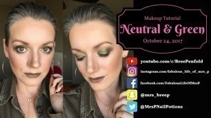 'Neutral & Green Eye Look | Clionadh Cosmetics | Fabulous Life of Mrs. P'