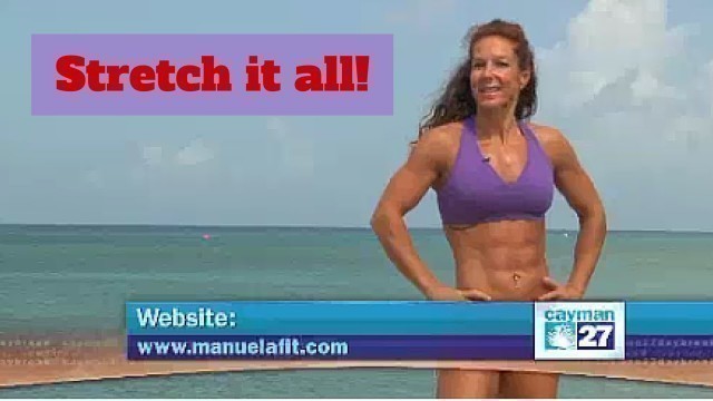 'Vinyasa Yoga Stretch with ACE Personal Trainer, World Gym Cayman Islands'