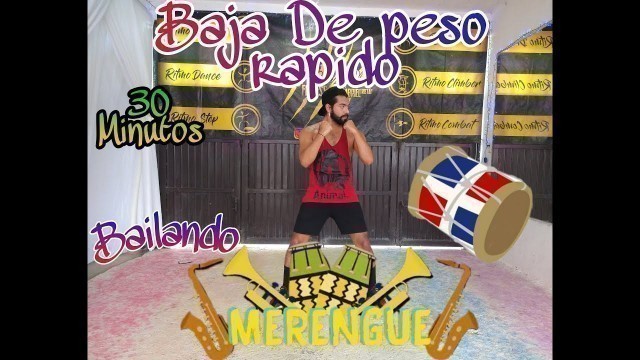 'BAJA DE PESO RÁPIDO bailando Merengue / Zumba & Dance Fitness'