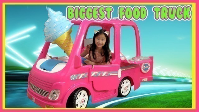 'Pretend Play Food Truck with Ryan\'s Toy Review inspired ( World Best Food Truck )'