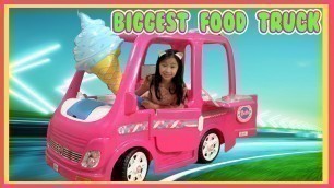 'Pretend Play Food Truck with Ryan\'s Toy Review inspired ( World Best Food Truck )'