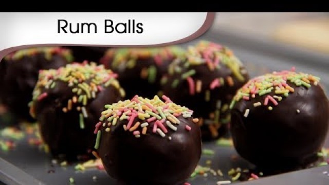 'Chocolate Rum Balls - Sweet Chocolaty Dessert Recipe By Ruchi Bharani [HD]'
