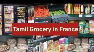 'Tamil Grocery in France| பிரான்சில் தமிழ் மளிகை கடை|Davina Alimentation Generale| AlaynaTamilChannel'
