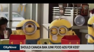 'Should Canada ban junk food ads for kids?'