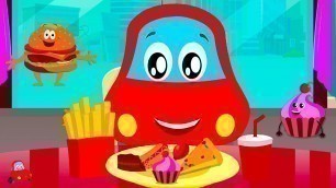 'Junk Food Song + More Kindergarten Music For Kids by Little Red Car'
