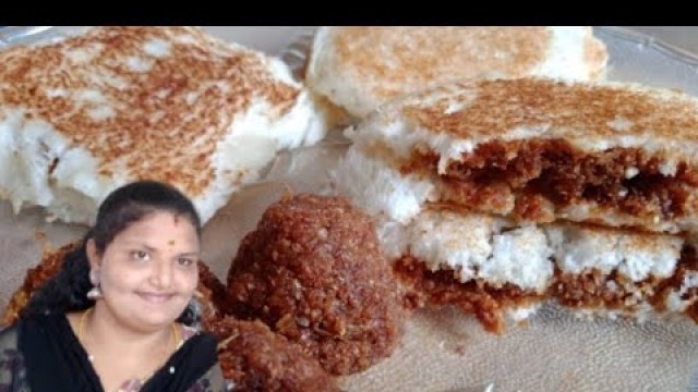 'Sweet bread stuffing recipe / health recipe in tamil /village special food corner'