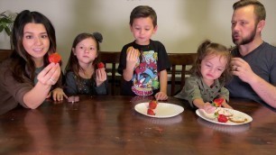 'Healthy vs Junk food Challenge, for kids. K\'s Home'