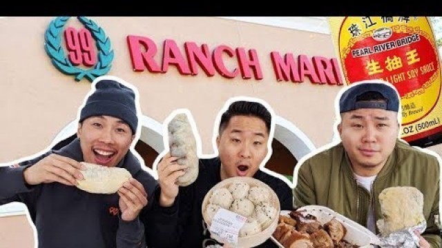 'TRYING ASIAN Supermarket\'s HOT FOOD Section?! 99 Ranch in CALIFORNIA | Fung Bros'