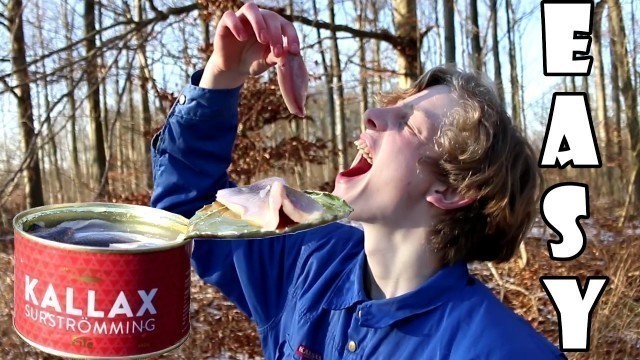 'Eating Surströmming Like A Boss (Worlds Smelliest Food)'