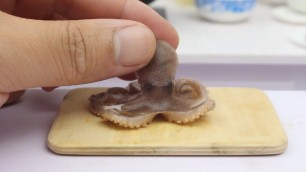 'Mini Cooking Food Real | Mini Octopus Cake | Miniature Cooking Videos | Mini Kitchen Real Food'