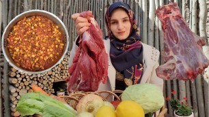 'Mix traditional village food recipes with lamb'