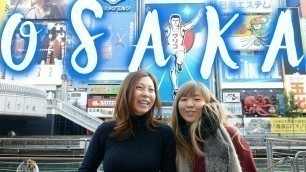 'Osaka Food Guide In Dotonbori, Japan: Takoyaki Octopus Balls & Okonomiyaki | Japan Food Travel Guide'