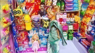 'Barbie going to grocery shop/Barbie show tamil/Mini cooking Tamil'