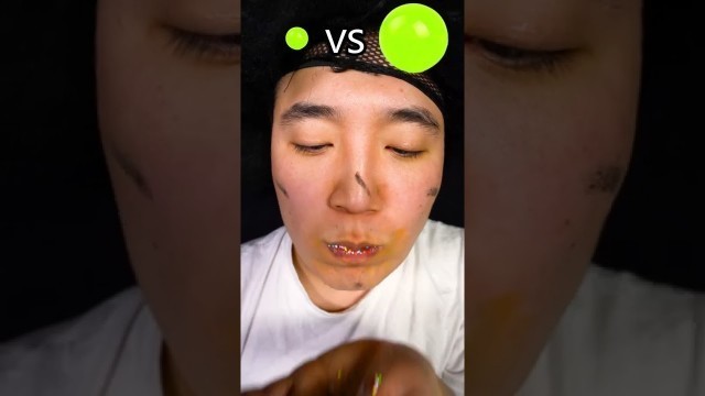 'Big Food VS Small Emoji Food Challenge || Funny Mukbang || TikTok - HUBA #Shorts'