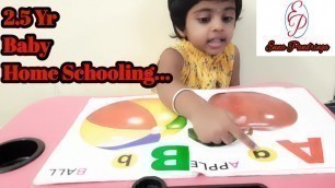 'Part 1 | 2.5 Year Baby Home Schooling | ABC | Fruits & Vegetables | Tamil | Enna Pandringa.....!!!!!'